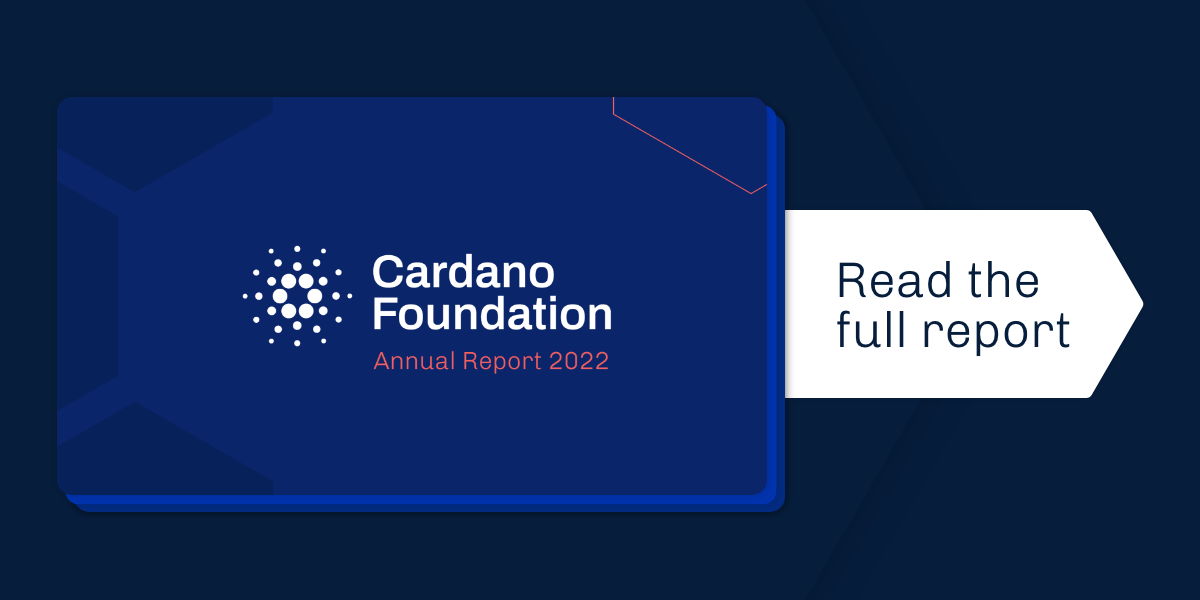 Cardano Foundation Annual Report 2022